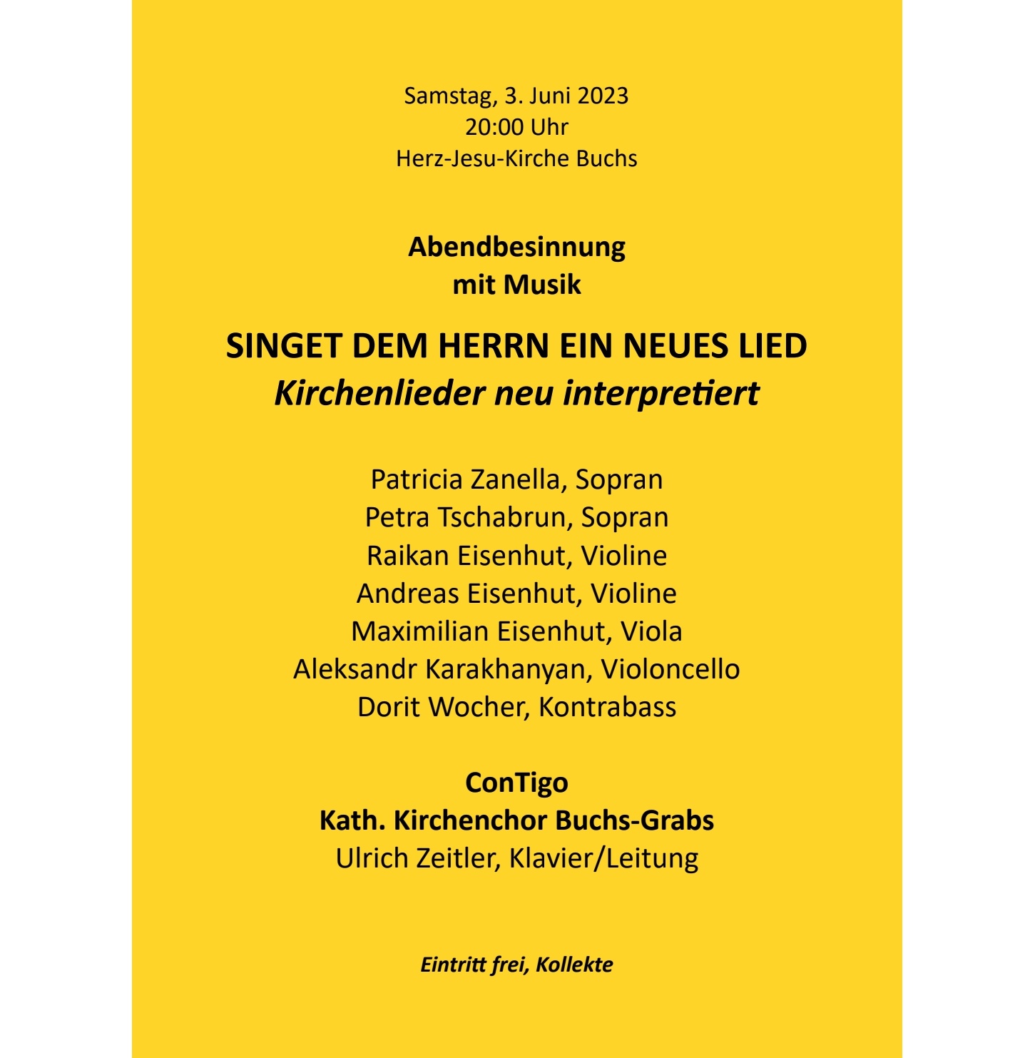 SINGET DEM HERRN EIN NEUES LIED